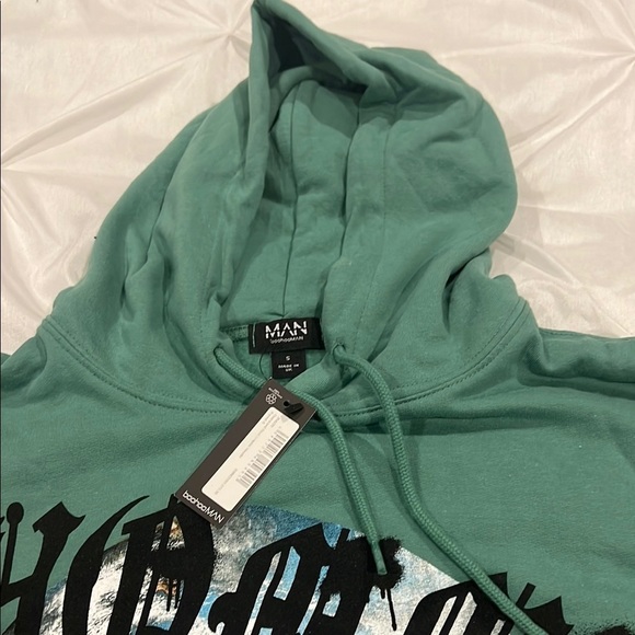 BoohooMAN Hoodie size S - Picture 3 of 9